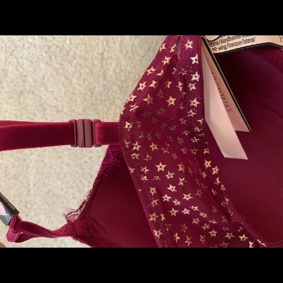 Nwt  VS - Convertible  Sexy Tee Lightly lined Demi bra, size 34C - Picture 9 of 9